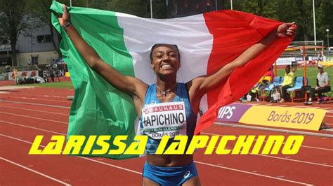 Oro Per Larissa Iapichino Nel Salto In Lungo M Atletica Europei U YouTube