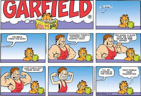 Pin By Abby🌟 On Healthy Humor Garfield Comics Funny Comic Strips Comics