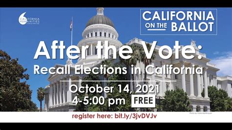 After The Vote Recall Elections In California Youtube
