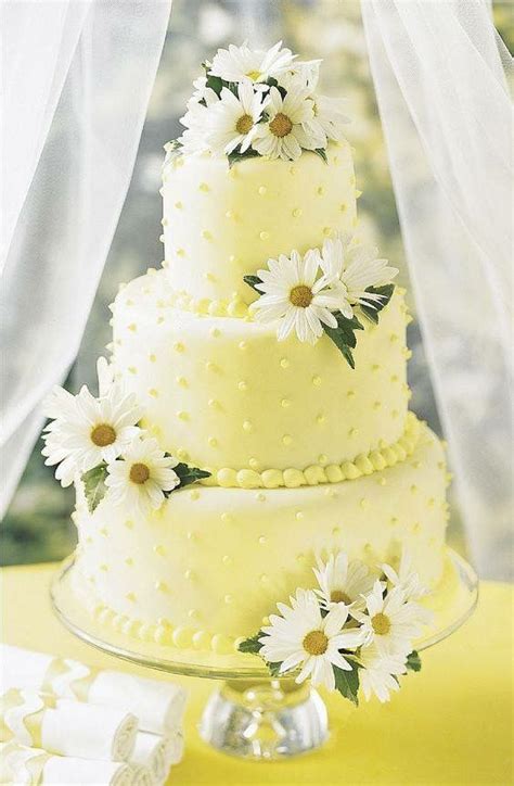 Spring Wedding Cake Daisy Cakes Daisy Wedding Cakes Gerber Daisy
