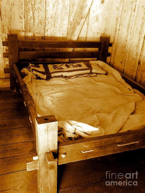 Whitney Plantation Slave Cabin Bed In Wallace Louisiana Photograph By
