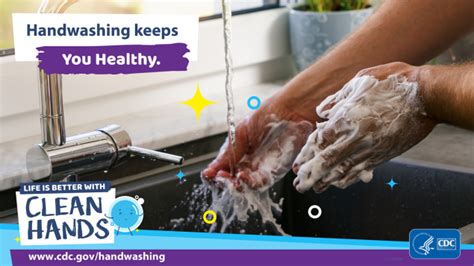 Handwashing A Healthy Habit In The Kitchen Handwashing Cdc
