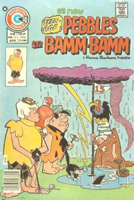 Pebbles And Bamm Bamm Charlton Comics Issue № 32 The Flintstones