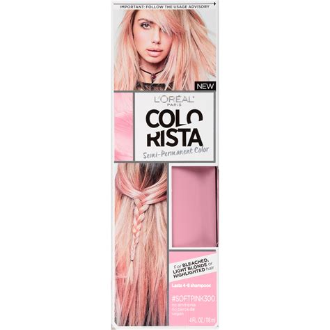 Pearl blonde ombre hair colour tutorial. L'Oréal Paris Colorista Semi-Permanent Hair Color for ...