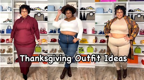 plus size thanksgiving outfit ideas youtube