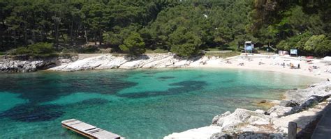 Fkk Kandarola Strand Auf Rab Unterkunft Und Appartements In Der Nähe Direkt Kroatiende
