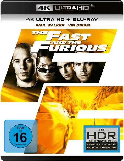 The Fast And The Furious 4k Ultra Hd Cover Blengaone