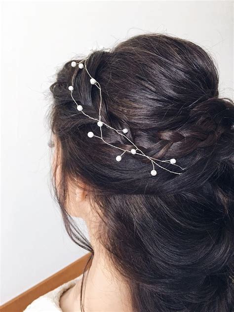 Bridal Headpiece Prom Hair Accessory Wedding Hair Piece Bride Etsy Hair Jewelry Wedding