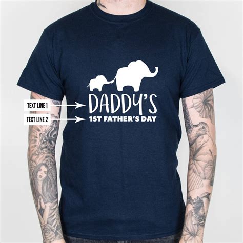 Personalised Fathers Day T Shirt By Able Labels