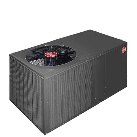 Signature 3 ton 15.1 seer horizontal 80% afue 90,000 btu complete split system air conditioner with gas furnace. 5 Ton Rheem 14 SEER R-410A Air Conditioner Package Unit ...