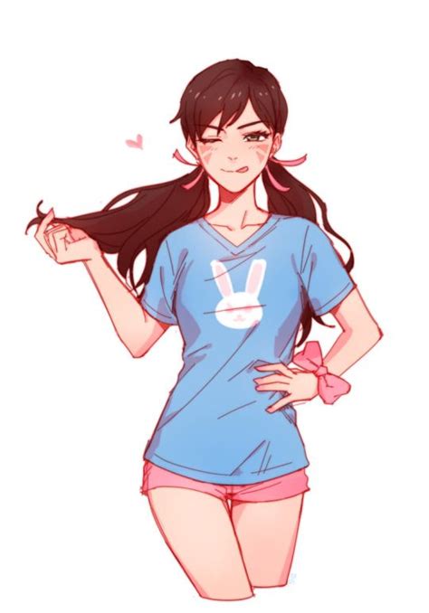 Hanzo Dva Tumblr Overwatch Fan Art Overwatch Drawings