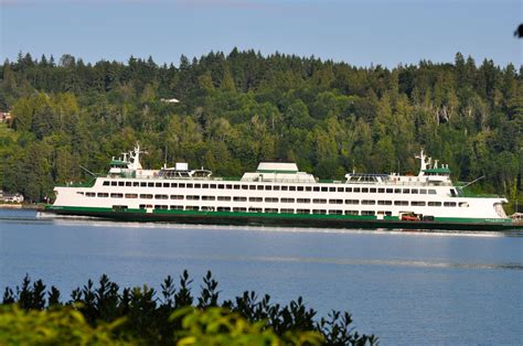 Bremerton Seattle Ferry Run Pacific Ocean Pacific Northwest Seattle
