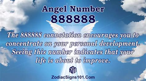888888 Angel Number Spiritual Meaning And Significance Zodiacsigns101