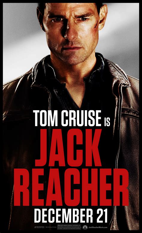 Final Poster For Jack Reacher With Tom Cruise Ramas Screen