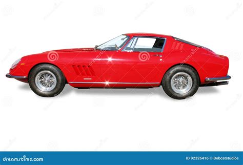 Classic Ferrari Coupe Isolated Editorial Photo Image Of Automobile