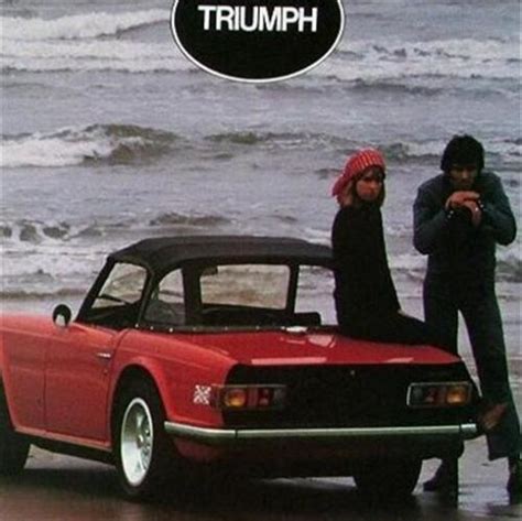 1973 Triumph Dealer Sales Brochure Folder Spitfire Gt6 Tr6 Stag Models