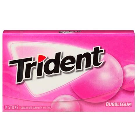 Achetez Les Chewing Gum Trident Bubble Gum Pops America
