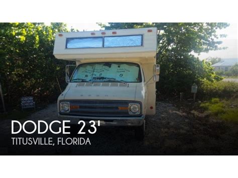 1977 Dodge Dodge Sportsman Barn Find Rv For Sale In Titusville Fl