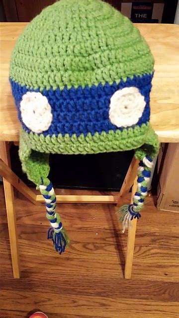 Ravelry Ninja Turtle Hat Pattern By Gethooked Crochet
