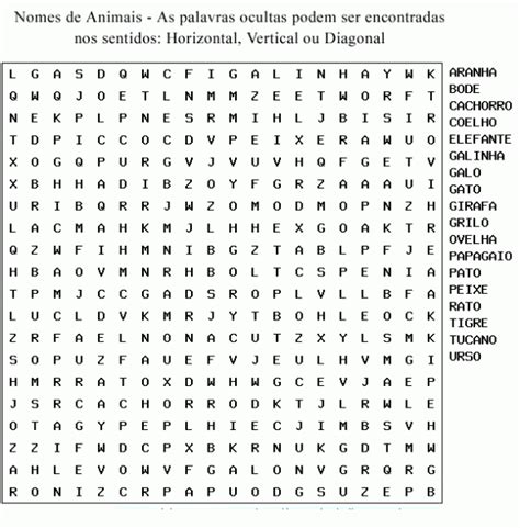Caça Palavras Nível Difícil Para Imprimir Mensagens E Atividades