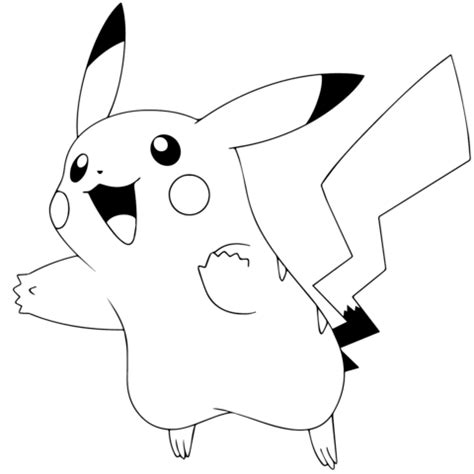 Pikachu coloring page from generation i pokemon category. Desenhos do Pikachu para imprimir e colorir - Educação Online