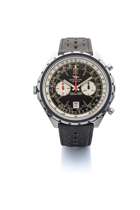 Breitling Navitimer Chrono Matic A Fine Self Winding Stainless Steel