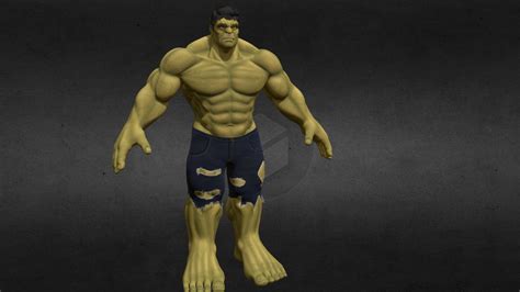 The Incredible Hulk 3d Model By Adithya1400 [42bfd5f] Sketchfab