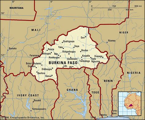 Mapa De Burkina Faso Mapas Mapamapas Mapa Images