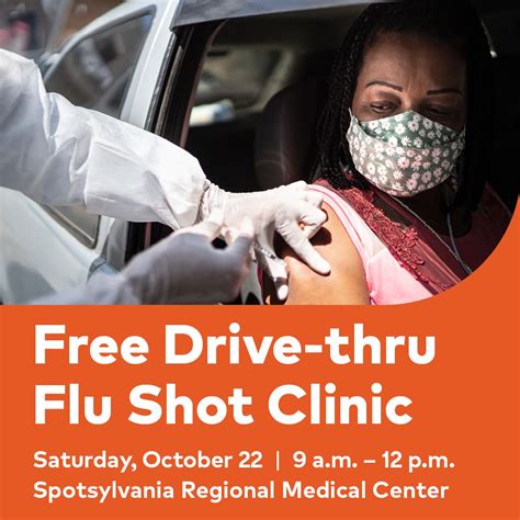 Oct 22 Free Drive Thru Flu Shot Clinic Fredericksburg Va Patch