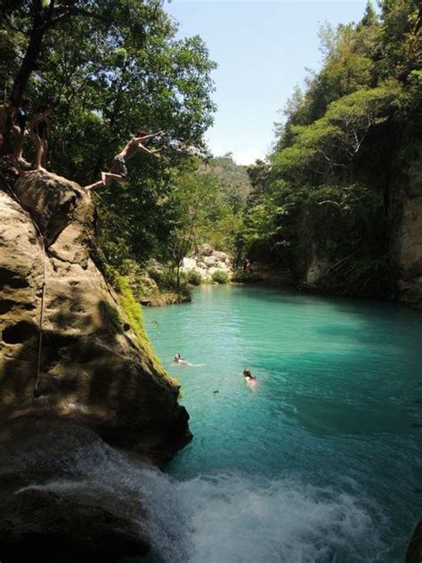 A Waterfall In Jacmel Haiti Bassin Bleu Pinpoint