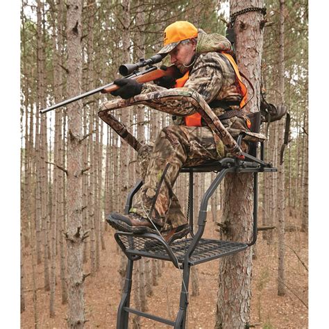 Guide Gear Extreme Deluxe Hunting Climber Tree Stand 25896 Hot Sex