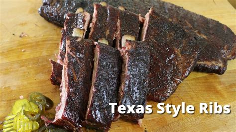 Texas Style Ribs Recipe For Smoking Ribs From Malcom Reed Youtube