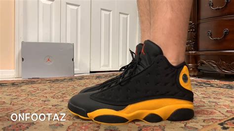 Air Jordan 13 Xiii Carmelo Anthony Class Of 2002 On Foot Youtube