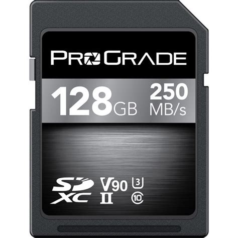 We did not find results for: ProGrade SDXC 128GB 250MB/s UHS-II V90 Memory Card - LensAuthority