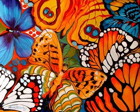 Butterfly Abstract Ii By Marcia Baldwin From Abstracts