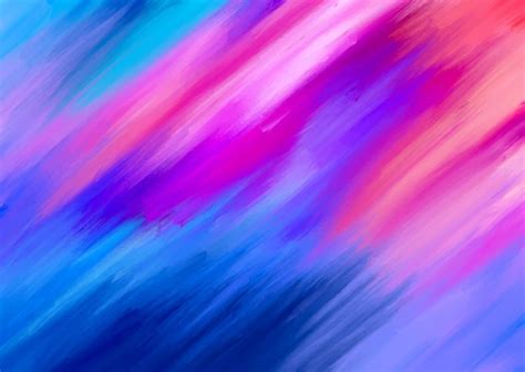 Free Vector Abstract Hand Painted Brush Strokes Background 2706