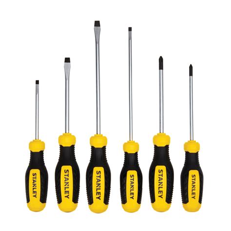 6 Pc Screwdriver Set Stht60025 Stanley Tools