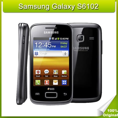 Refurbished Phone Samsung Galaxy Y Duos S6102 Android Smartphone Wifi