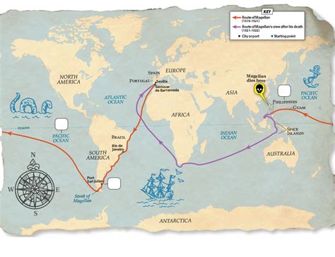 Strait Of Magellan On World Map Map