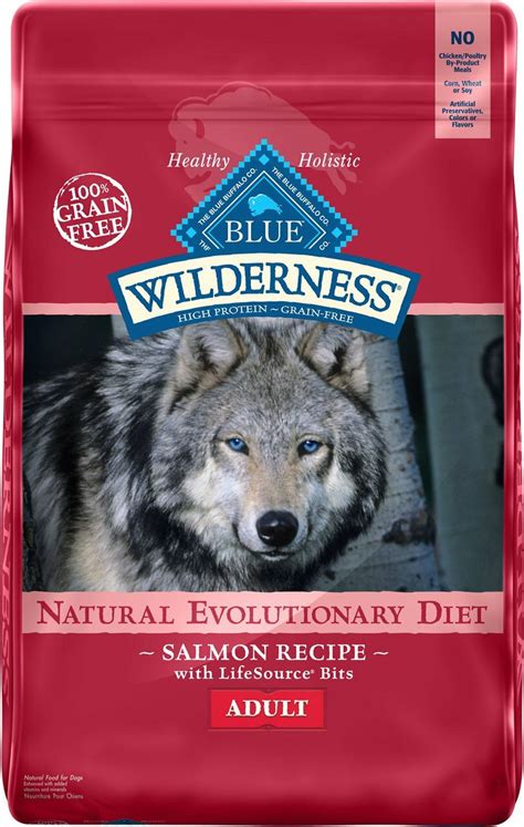 7 blue buffalo wilderness dog food reviews. Blue Wilderness Grain Free Salmon Recipe Adult Dry Dog ...