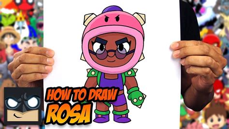 How To Draw Brawl Stars Rosa Step By Step Tutorial With Images