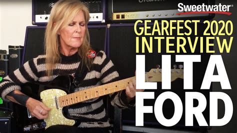Lita Ford Interview Gearfest Youtube