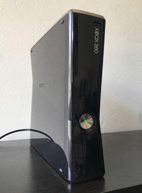 Microsoft Xbox 360 S Launch Edition 250gb Black Console Ntsc For Sale