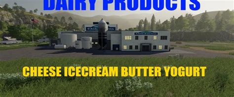 Fs Dairy Products V Placeable Objects Mod F R Farming Simulator