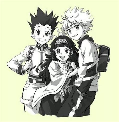 Gon Alluka And Killua ~hunter X Hunter Kirua Alluka Zoldyck Aruka