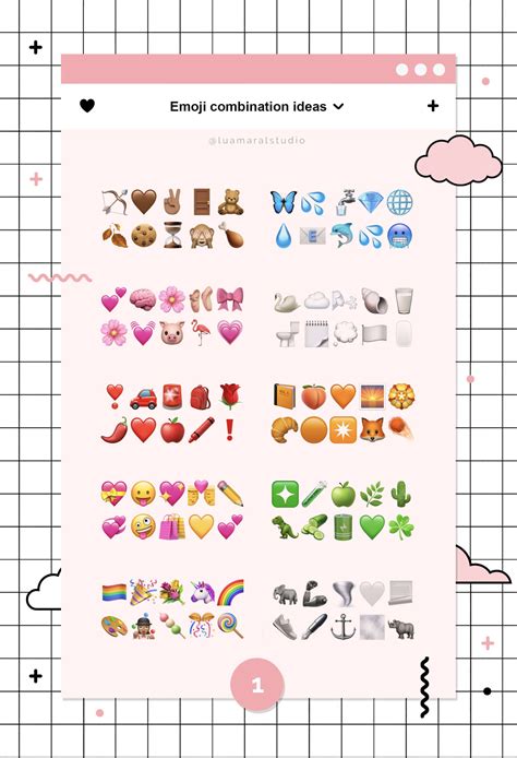 Cute Aesthetic Emoji Combinations To Copy And Paste The Ultimate