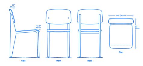 Standard Chair Size Cm Sante Blog