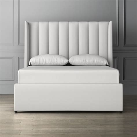 Channeled Bed And Headboard Williams Sonoma Headboards For Beds