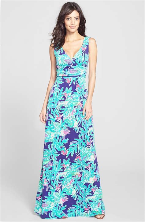 Lilly Pulitzer® Sloane Stretch Cotton Maxi Dress Nordstrom