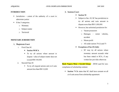 The hierarchy of courts of malaysia starts with the magistrates court as the first level followed by the high court, court of appeal and the federal court of malaysia, which is the highest level. Jurisdiction Of Session Court In Malaysia / Government ...